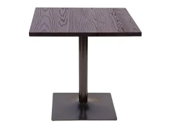 Mesa de bistró MCW-H10, marrón oscuro
