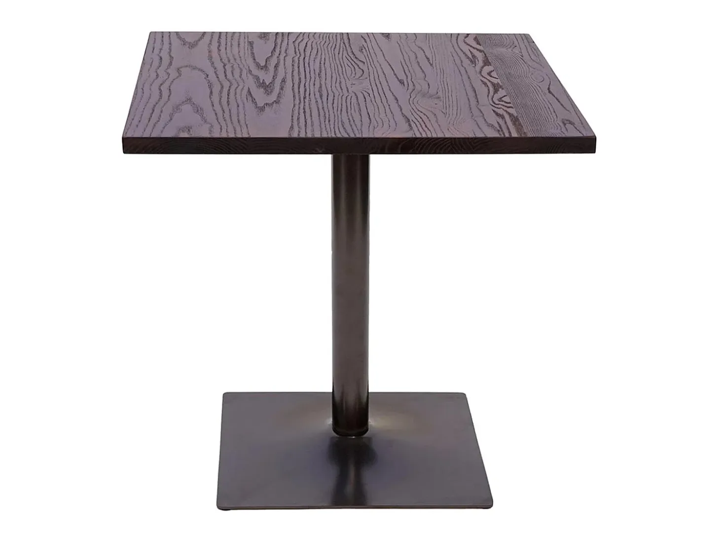 Mesa de bistró MCW-H10, marrón oscuro