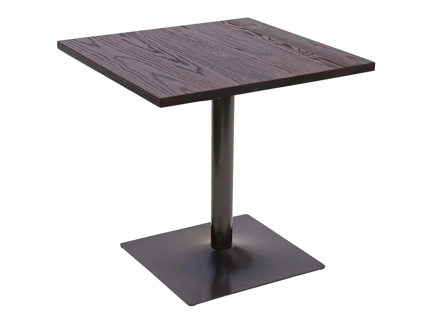 Mesa de bistró MCW-H10, marrón oscuro