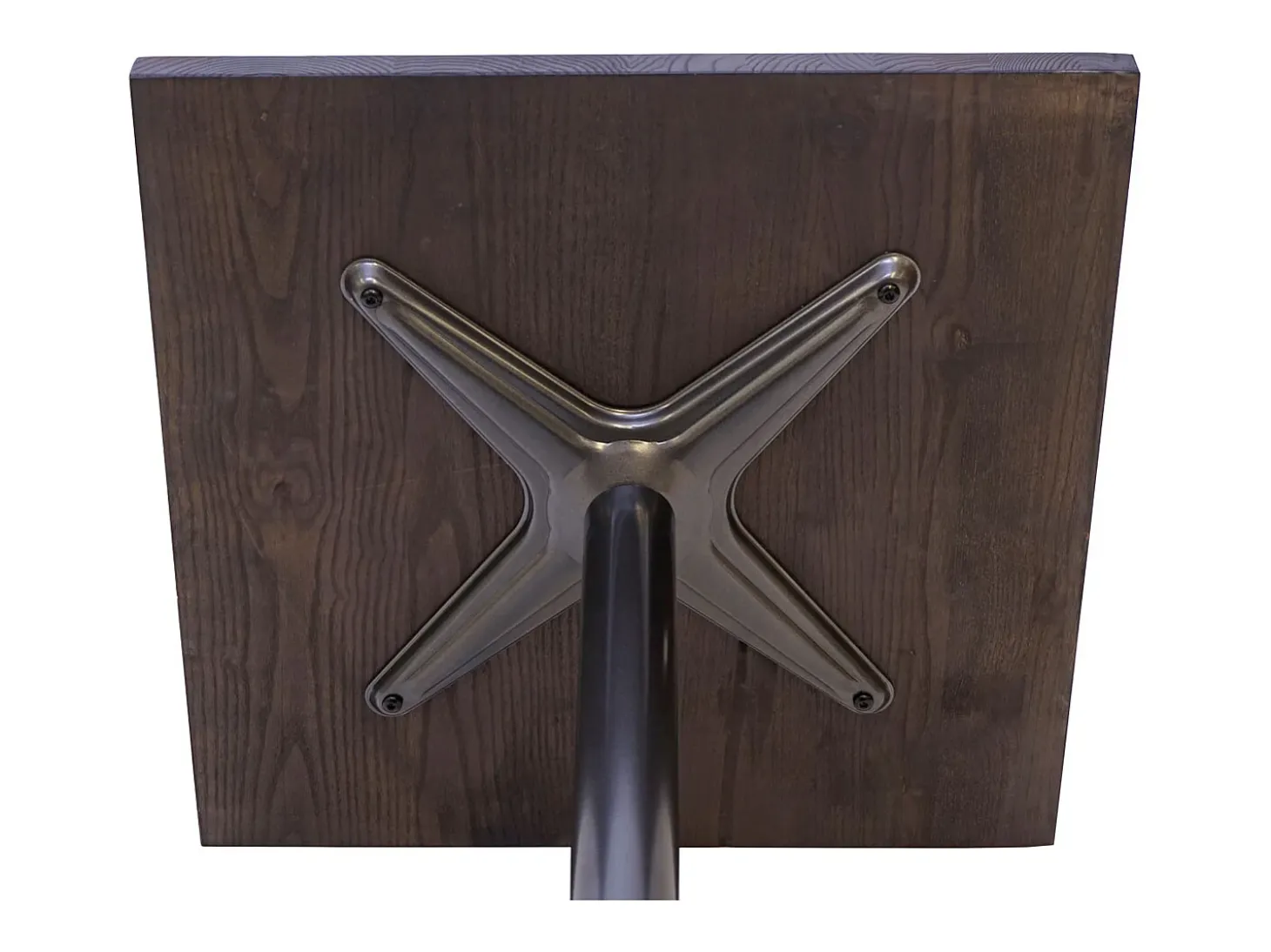 Mesa de bistró MCW-H10, marrón oscuro