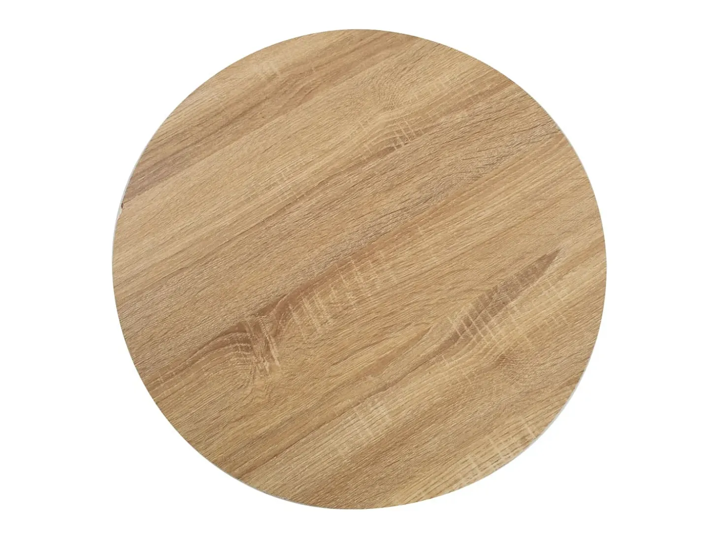 Mesa de bistró MDF marrón claro 80 cm