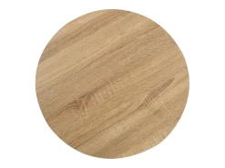 Mesa de bistró MDF marrón claro 60 cm