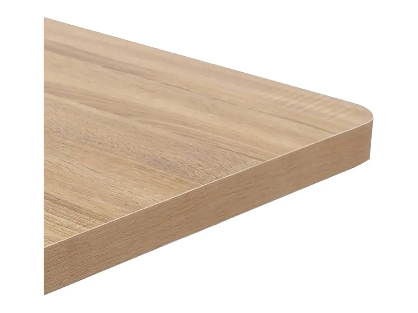 Mesa de bistró MDF marrón claro 50x50 cm