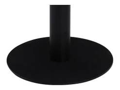 Mesa de bistró MDF marrón oscuro 60 cm