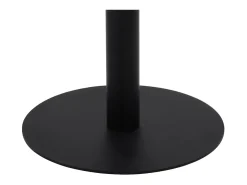 Mesa de bistró MDF marrón oscuro 80 cm