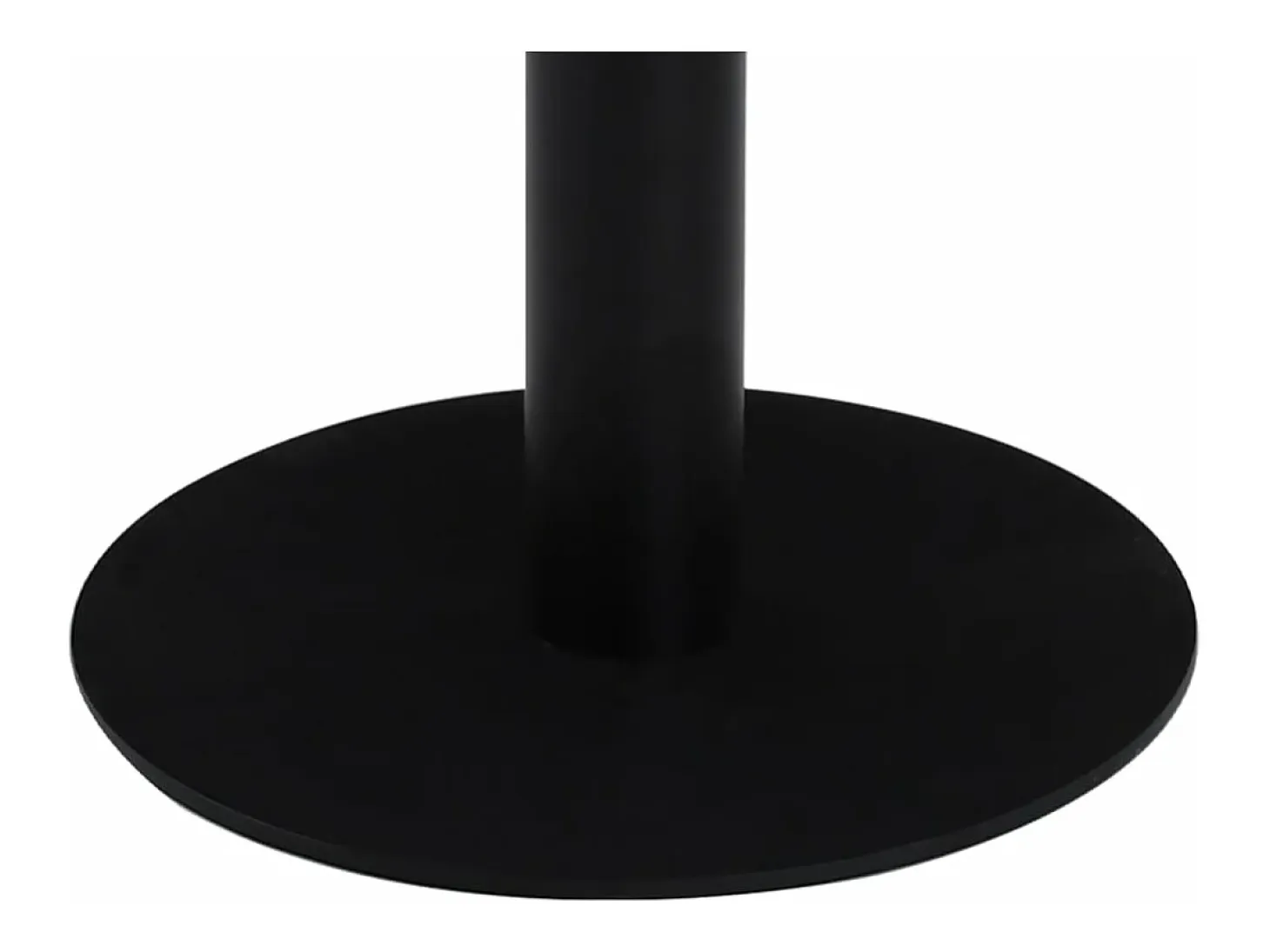 Mesa de bistró MDF marrón oscuro 50 cm