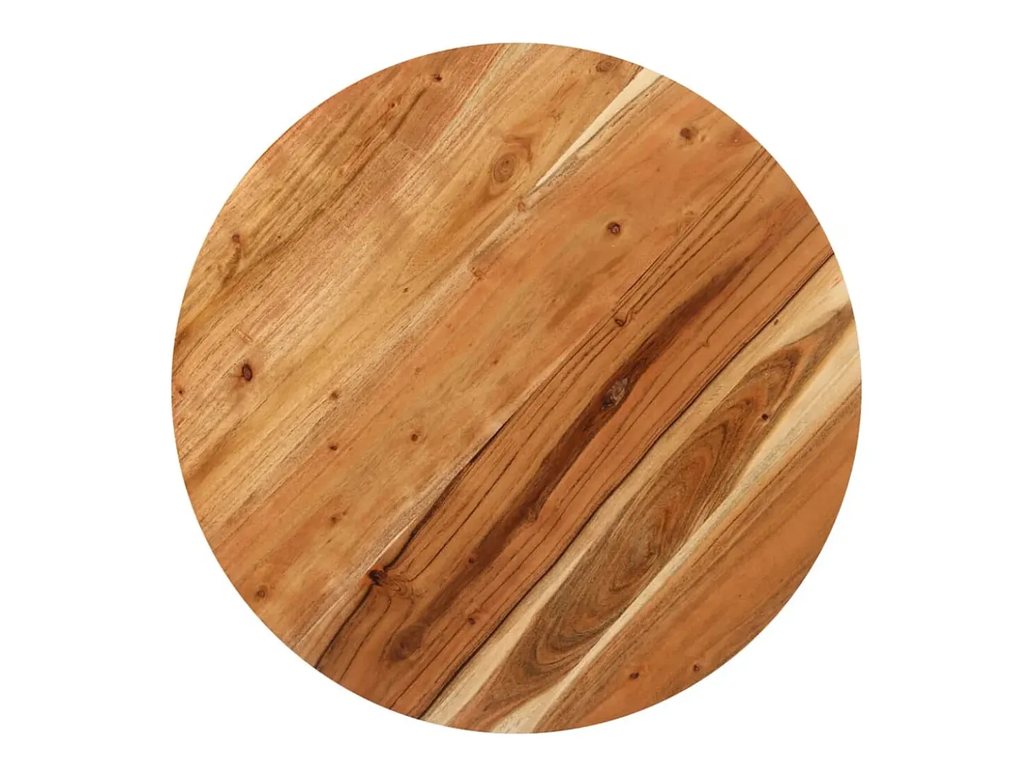 Mesa de bistró redonda madera maciza de mango Ø70x75 cm