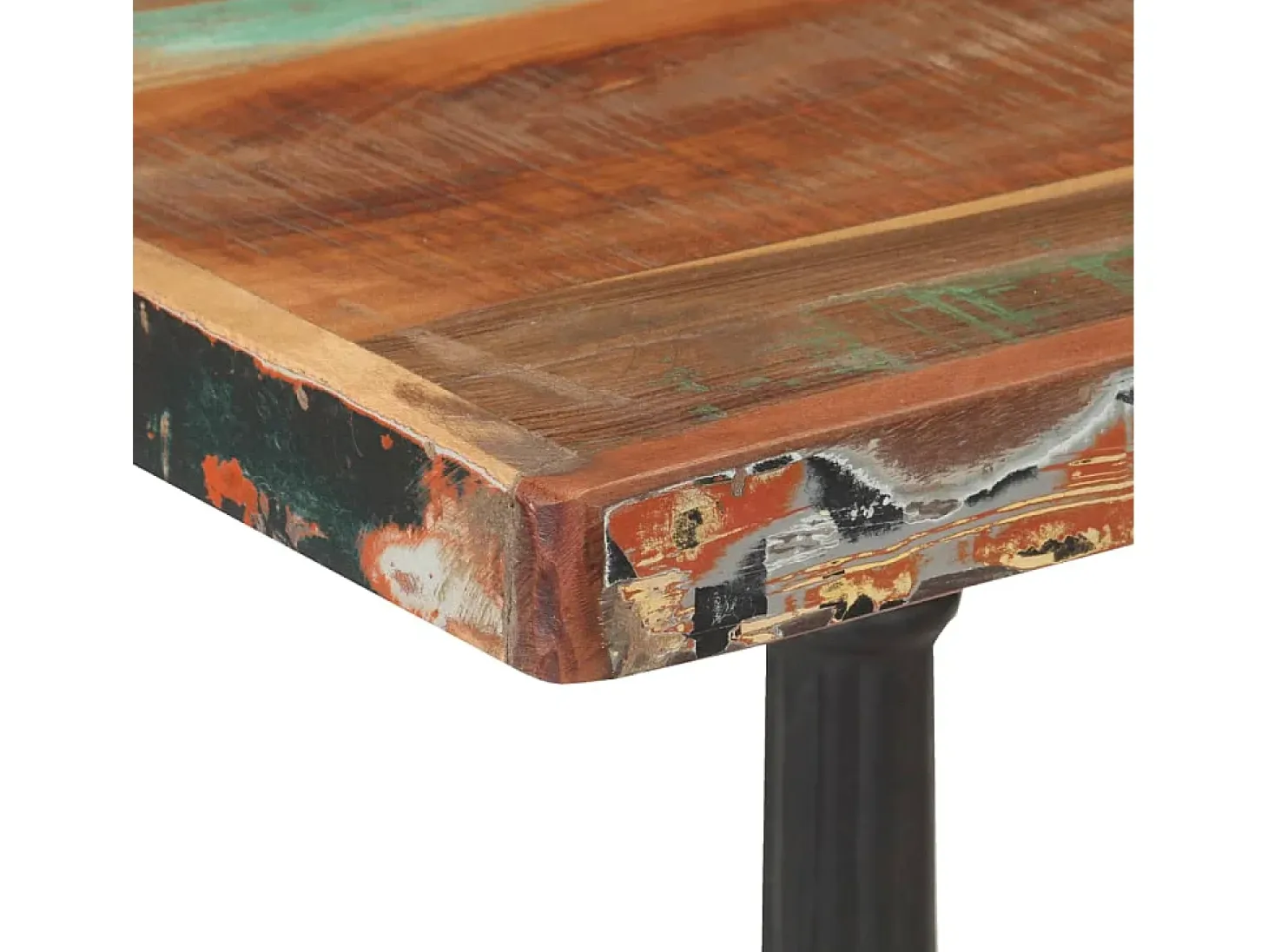 Mesa de bistro 60x60x76 cm Madera maciza recuperada