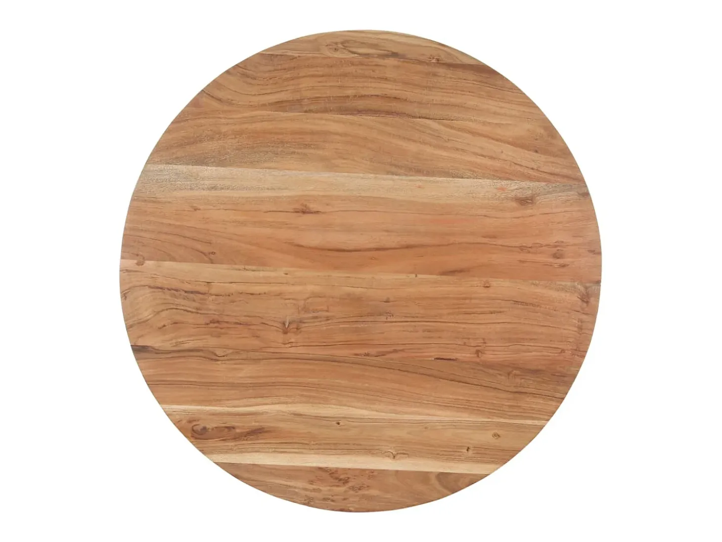 Mesa de comedor 80 cm Madera maciza de acacia