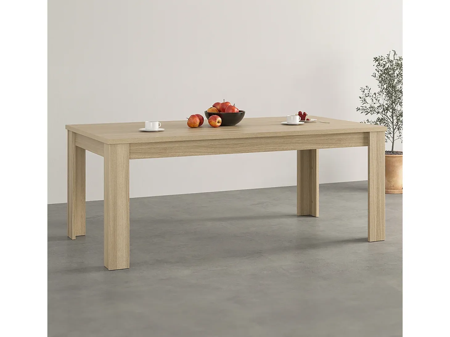 Mesa de comedor 8 plazas Lucius Madera