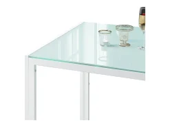 Mesa de comedor blanco 120x70x75 grand
