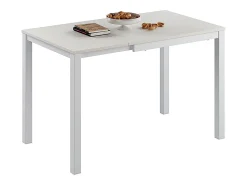 Mesa de comedor blanco 120x70x76 granny