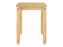 Mesa de comedor Corona madera maciza de pino 112x60x75 cm ES410243