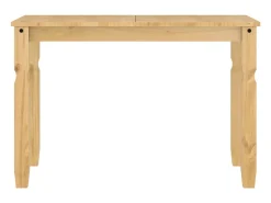 Mesa de comedor Corona madera maciza de pino 112x60x75 cm ES410243