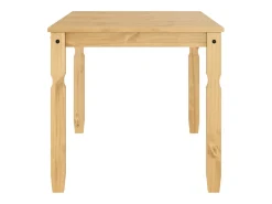 Mesa de comedor Corona madera maciza de pino 160x80x75 cm ES230670