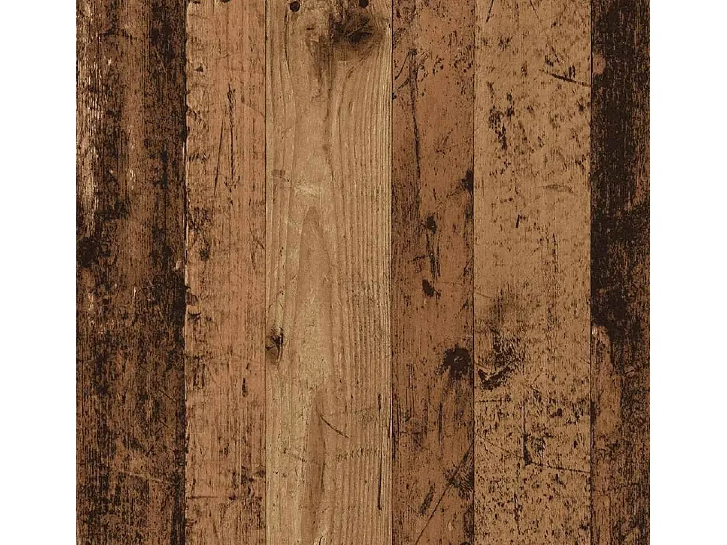 Mesa de comedor de aglomerado madera envejecida 180x90x76 cm
