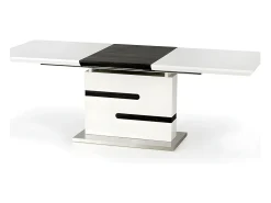 Mesa de comedor de diseño blanca y gris Ragnar
