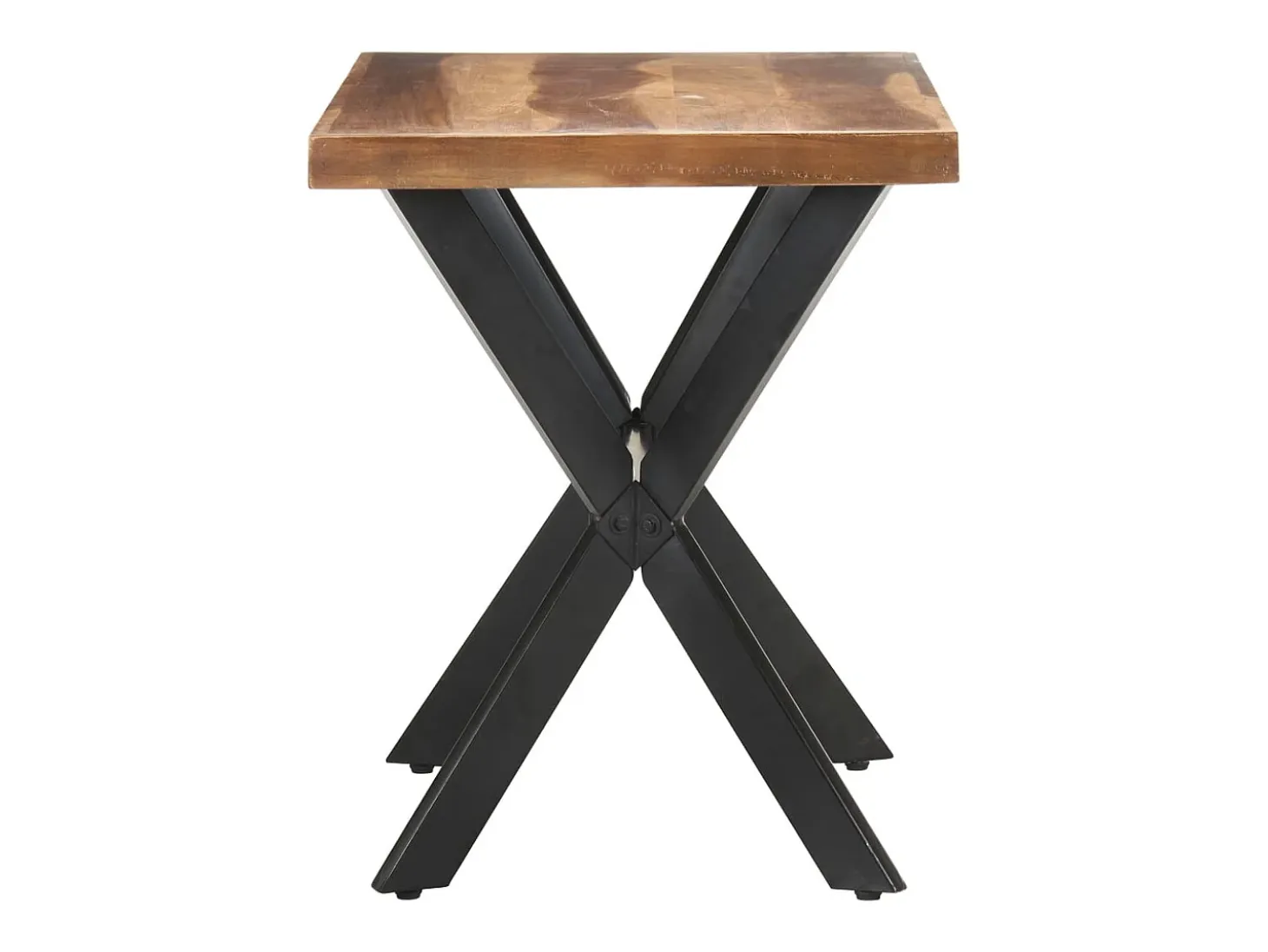 Mesa de comedor de madera acacia acabado miel 120x60x75 cm ES397571