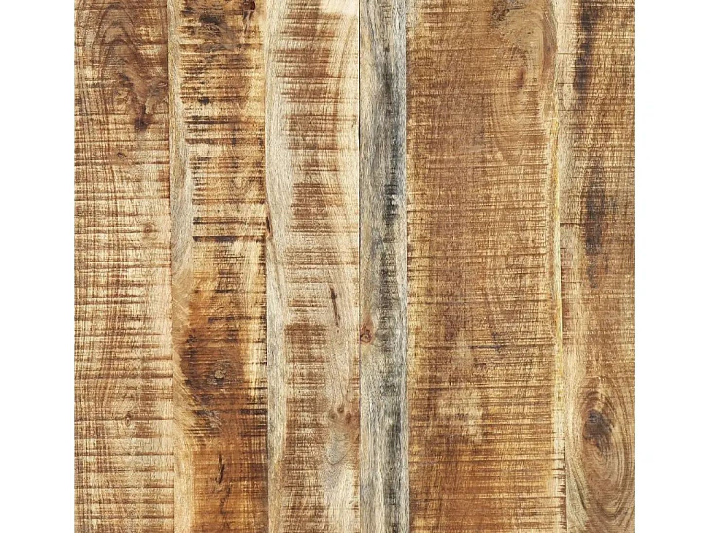 Mesa de comedor de madera maciza de mango 180x90x76 cm