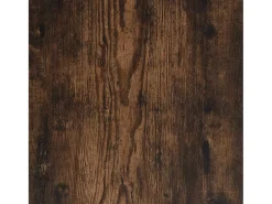 Mesa de comedor de roble ahumado 120x60x76 cm madera de ingeniería