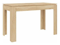 Mesa de comedor de roble Sonoma 120x60x76 cm Madera de ingeniería