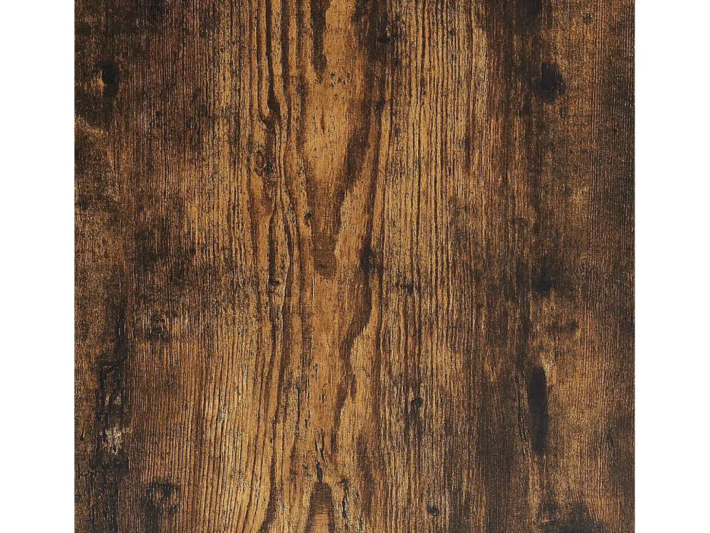 Mesa de comedor de roble ahumado 140x74,5x76 cm madera de ingeniería