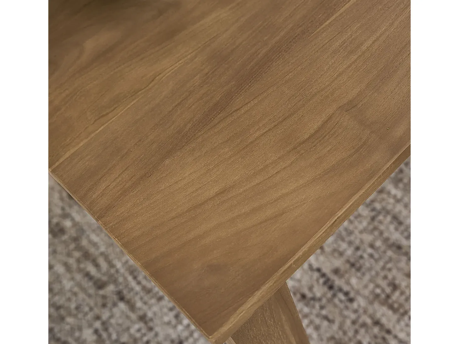 Mesa de comedor de teca para 6 personas