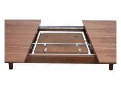 Mesa de comedor diseño extensible nogal L180-230 FIFTIES