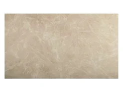 Mesa de comedor extensible de diseño Diamond Cream Holly con tapa de cerámica