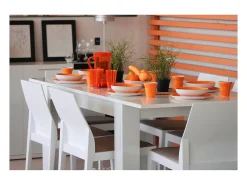 Mesa de comedor extensible Practico