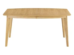 Mesa de comedor extensible nórdica en madera clara L150-200 LEENA