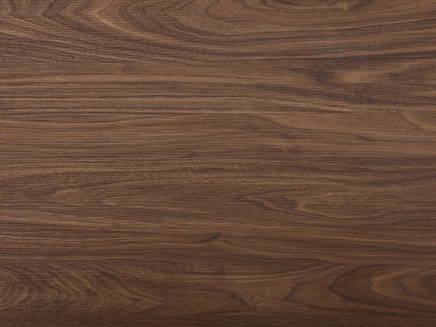 Mesa de comedor extensible 2 a 12 personas en MDF y acero - Marrón oscuro natural y negro - FIRELA