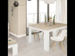 Mesa de comedor extensible Practico