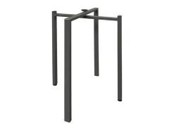 Mesa de comedor extensible tiroz-Color Marrón-Soporte 4 pies-5 alargaderas gruesas-Ancho extensible