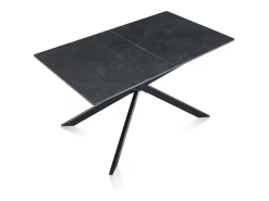 Mesa de comedor extensible Onix Negro