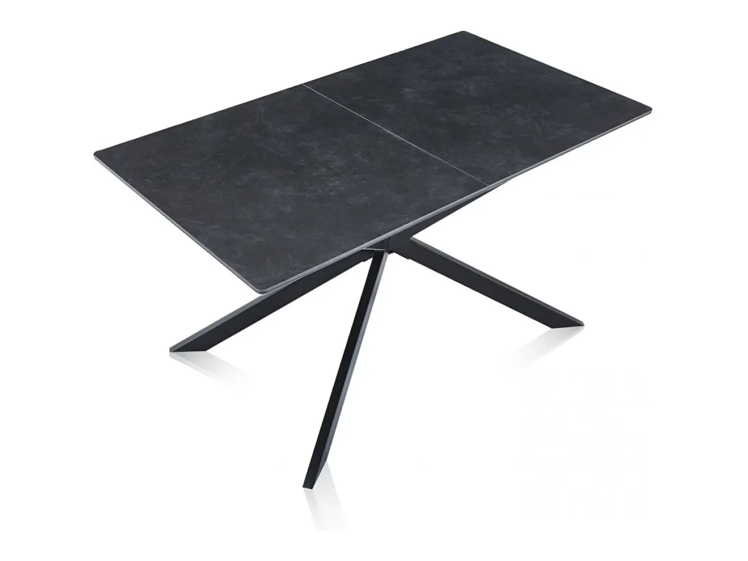 Mesa de comedor extensible Onix Negro