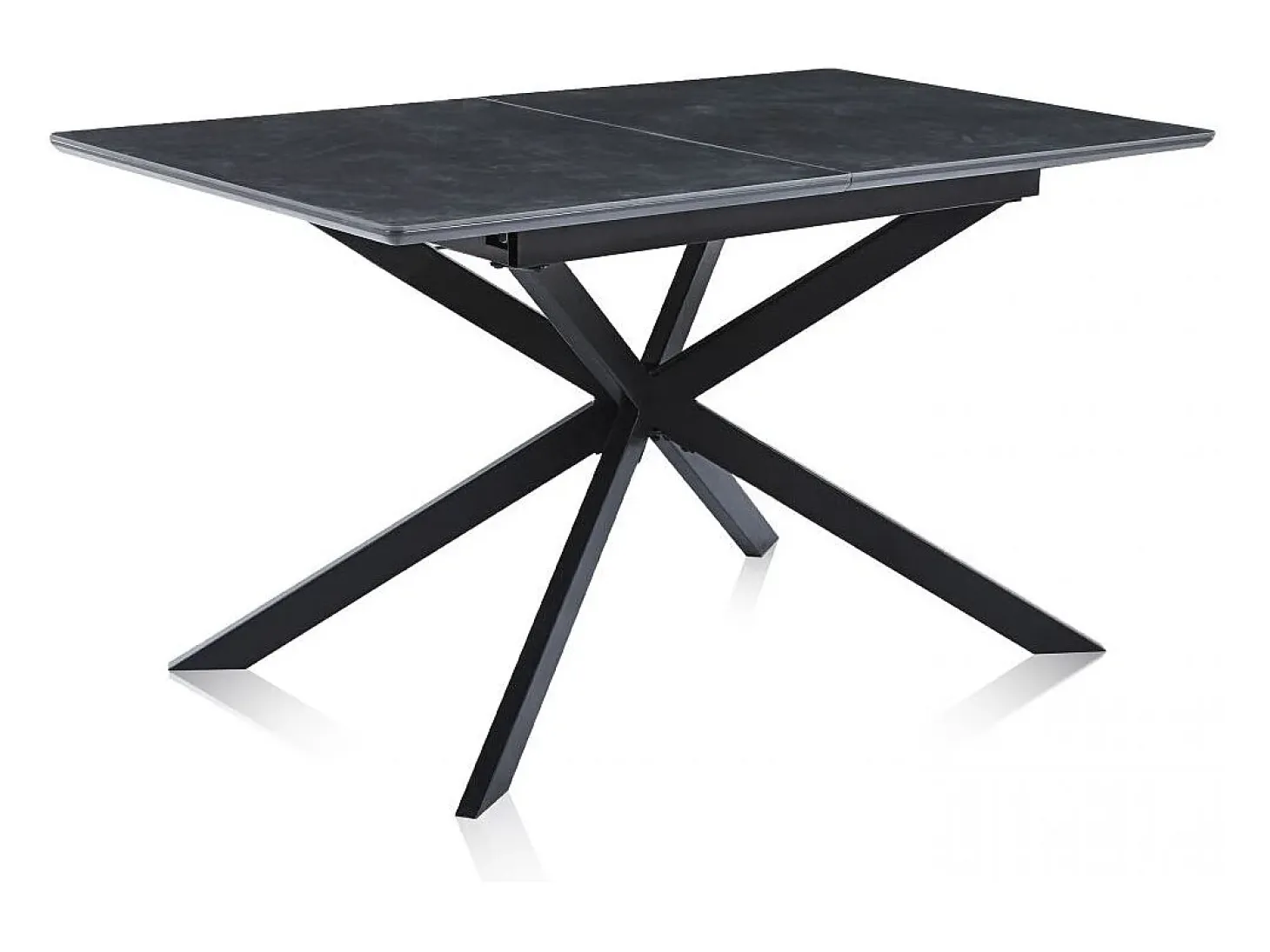 Mesa de comedor extensible Onix Negro