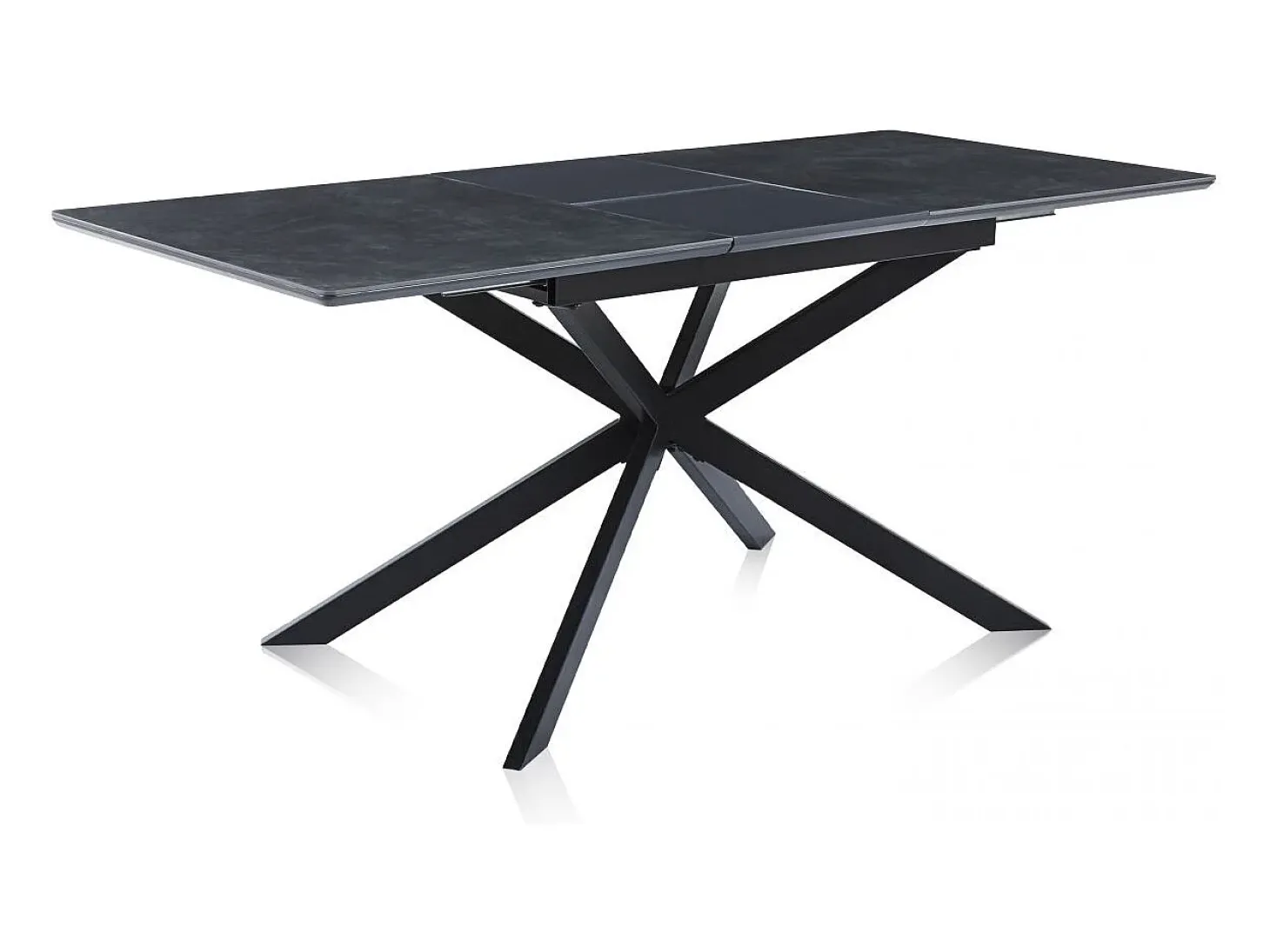 Mesa de comedor extensible Onix Negro