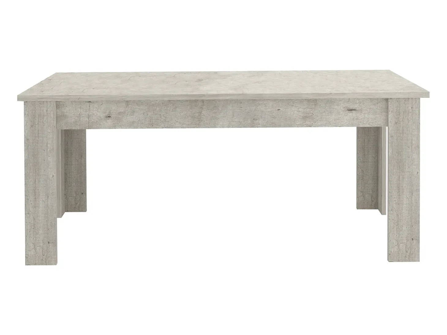 Mesa de comedor extensible moderna 140-190 x 90 cm Jesi Gris
