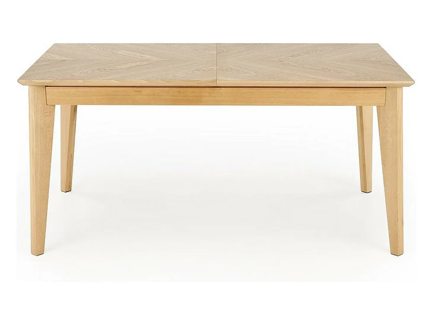 Mesa de comedor extensible 160-240 cm aspecto roble natural Santa