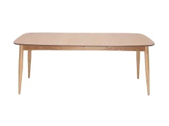 Mesa de comedor extensible fresno L130-190 NORDECO
