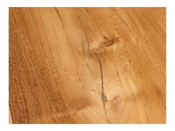 Mesa de comedor grande Rustiko de madera maciza clara 270 cm