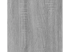 Mesa de comedor madera contrachapada gris Sonoma 80x80x75 cm