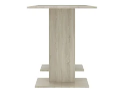 Mesa de comedor madera contrachapada roble sonoma 110x60x75cm