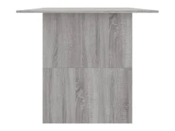 Mesa de comedor madera de ingeniería Sonoma gris 180x90x76 cm ES618368
