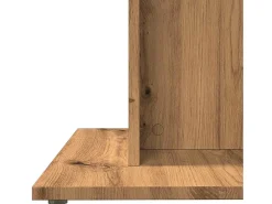Mesa de comedor madera de ingeniería roble artisan 80x80x75 cm