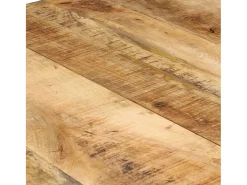 Mesa de comedor madera de mango rugosa 220x100x76 cm