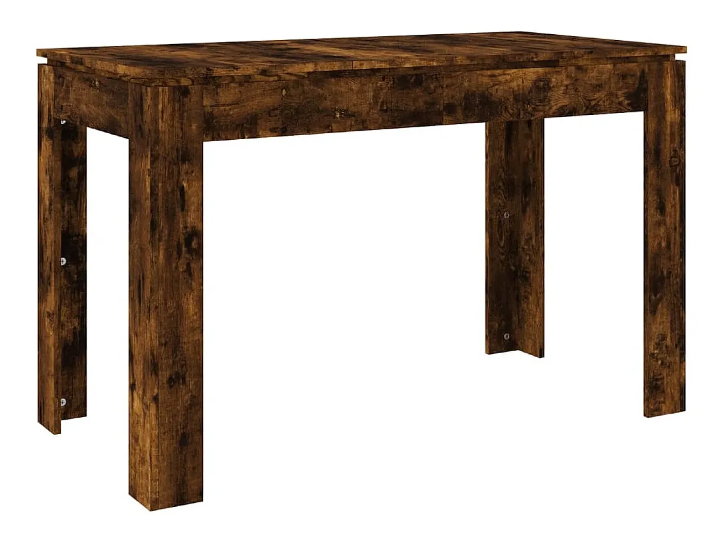 Mesa de comedor madera de ingeniería roble ahumado 120x60x76 cm ES769369