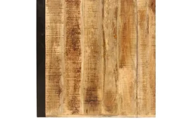 Mesa de comedor madera maciza de mango 180x90x75 cm