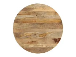 Mesa de comedor madera maciza de mango 110x75 cm ES844706